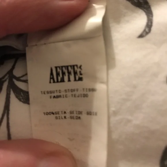 Moschino Printed Silk Blouse - Picture 9 of 9